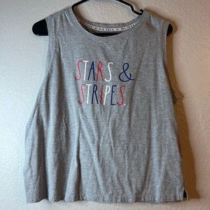 Rae Dunn Stars and Stripes Patriotic Tank 🇺🇸 Medium